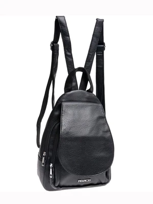 Black Casual Women's Backpack
