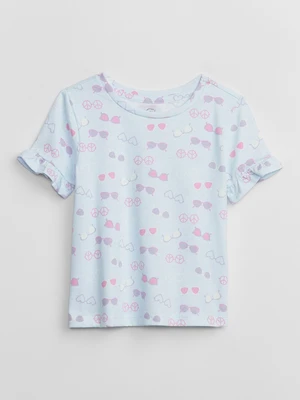 GAP Kids T-shirt with ruffles - Girls