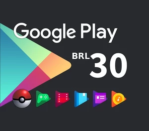 Google Play 30 BRL BR Gift Card