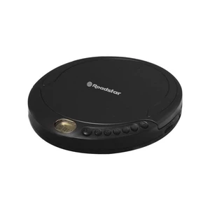 Discman Roadstar PCD-498MP čierny CD prehrávač • formáty MP3/WMA • CD/CD-R/CD-RW • LCD displej • napájací USB kábel • slúchadlá