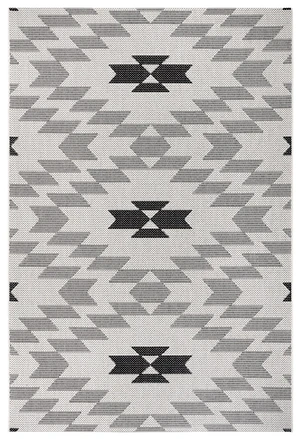 Kusový koberec Flatweave 104869 Cream/Black-200x290