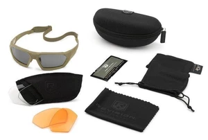 Brýle Shadowstrike Shooters' Kit Revision®, 3 skla – Tan (Barva: Tan)