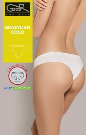 Gatta 41606S Coco dámské kalhotky, brazilky L light nude 2/odstín béžové