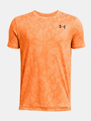 Under Armour UA Tech Vent Geode SS Triko dětské Oranžová