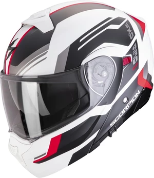 Scorpion EXO 930 EVO SIKON Matt White/Black/Red XL Casque