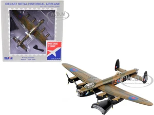 Avro Lancaster NX611 Bomber Aircraft "Just Jane - Royal Air Force" 1/150 Diecast Model Airplane by Postage Stamp