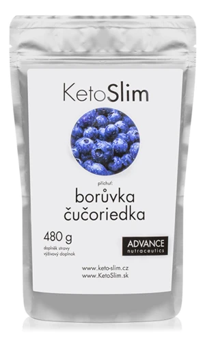ADVANCE KetoSlim - príchuť čučoriedka