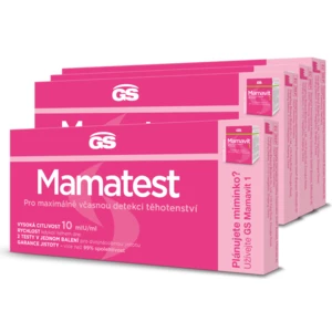 GS Mamatest Těhotenský test, 4 × 2 kusy