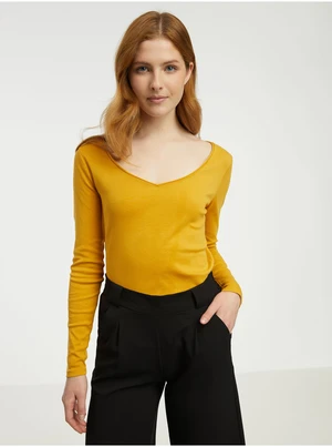 Mustard Women's Basic T-Shirt CAMAIEU - Women