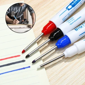 30cm Long Head Markers Bathroom Woodworking Decoration Multi-purpose Deep Hole Marker Pens Bathroom Woodworking Decoration