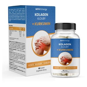 MOVIT ENERGY Kolagen Klouby + Kurkumin 90 tablet