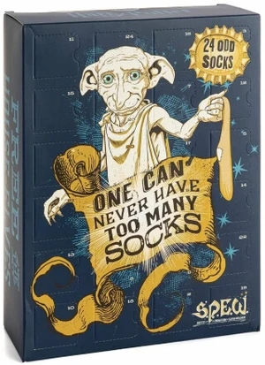 Harry Potter Adventní kalendář - Dobby s ponožkami