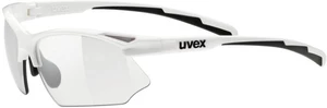 UVEX Sportstyle 802 V White/Smoke Lunettes vélo