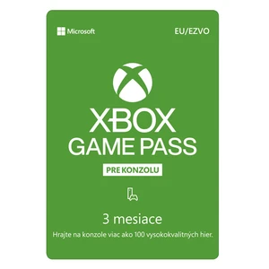 Xbox Game Pass 3 havi előfizetés
