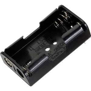 TRU COMPONENTS BH-321-1P batériový držák 2x mignon (AA) póly kontaktu