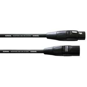 Mikrofónny kábel Cordial 5 m REAN XLR-F / XLR-M 5 m čierna XLR (F) / XLR (M)