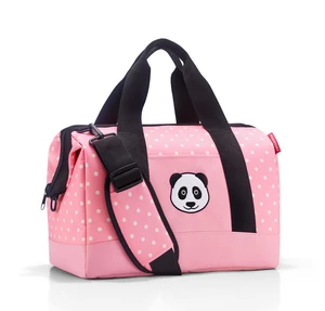 Cestovní taška Reisenthel Allrounder M kids Panda dots pink