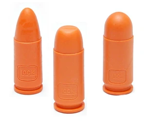 Školské náboje Dummy Round Glock® / 9x19 mm / 50 ks (Farba: Červená)