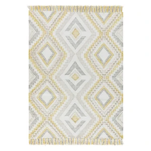 Žltý koberec Asiatic Carpets Carlton, 200 x 290 cm