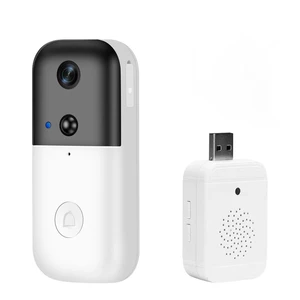 INQMEGA WIFI Doorbell Camera 140° Viewing Angle Video CallsAlarm Push PIR Detection Home Security Camera Low Power Con
