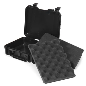 335*275*120mm Waterproof Hand Carry Tool Case Bag Storage Box Camera Photography w/ Sponge