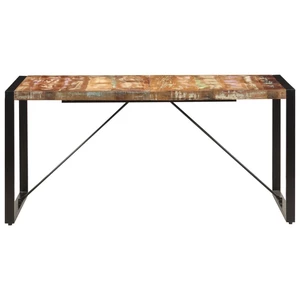 Dining Table 63"x31.5"x29.5" Solid Reclaimed Wood