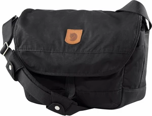 Fjällräven Greenland Shoulder Bag Medium Black Crossbody taška Peňaženka, crossbody taška