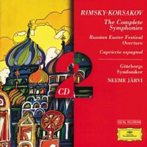Gothenburg Symphony Orchestra, Neeme Jarvi – Rimsky-Korsakov: The Complete Symphonies; Russian Easter; Capriccio es CD
