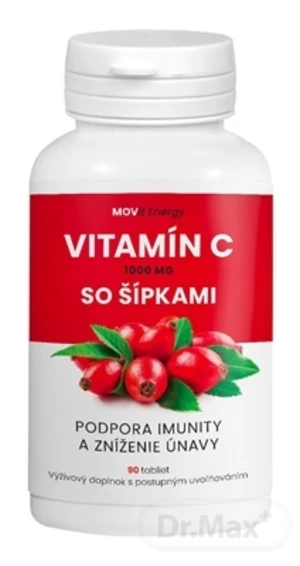 MOVit Vitamín C 1000 mg so šípkami