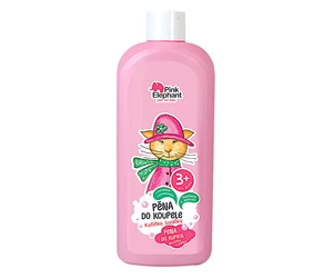 Dětská pěna do koupele Pink Elephant Kočička Sonička - 500 ml