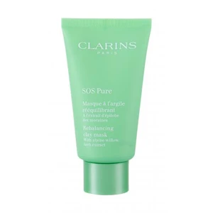 Clarins SOS Pure 75 ml pleťová maska pre ženy na všetky typy pleti; na mastnú pleť; na rozjasnenie pleti