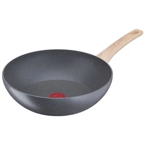 Panvica WOK Tefal Natural Force G2661972 panvica Wok • priemer 28 cm • vnútorný teflón minerálie + • technológia Thermo-Signal™ a ukazovateľ Thermo-Sp