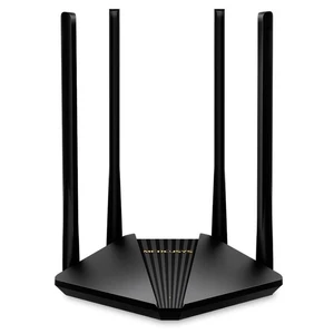 Router Mercusys MR30G (MR30G) čierny Wi-Fi router • bezdrôtový štandard 802.11ac • prenosová rýchlosť 867 Mbit/s (5 GHz) + 300 Mbit/s (2,4 GHz) • 4 sm