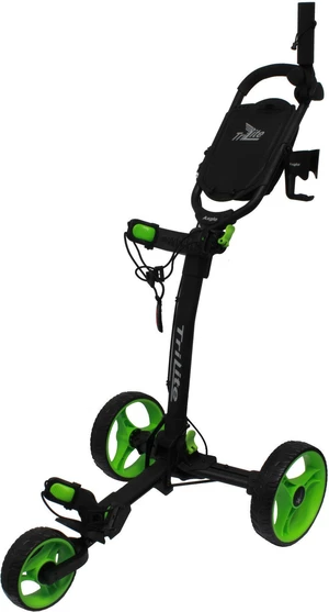 Axglo TriLite Black/Green Trolley manuale golf