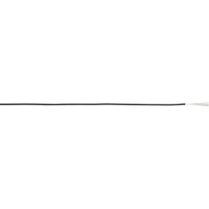 TRU COMPONENTS 1567024 opletenie / lanko LiYv 1 x 0.08 mm² čierna 100 m