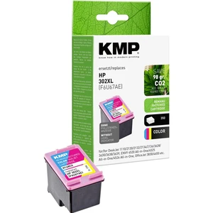 KMP Ink cartridge  H168CX kompatibilná náhradný HP 302XL zelenomodrá, purpurová, žltá 1746,4030