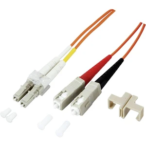 EFB Elektronik O0320.1 optické vlákno LWL prepojovací kábel [1x zástrčka LC - 1x zástrčka SC] 50/125 µ Multimode OM2 1.0