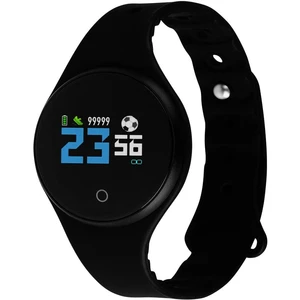 X-WATCH EuroChamp smart hodinky  24 mm  čierna, červená, zlatá