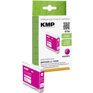 KMP Ink cartridge náhradný Brother LC1000M kompatibilná samostatný modul purpurová B75M 1035,4006