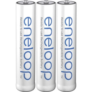 Panasonic eneloop HR03 mikrotužkový akumulátor typu AAA  Ni-MH 750 mAh 1.2 V 3 ks