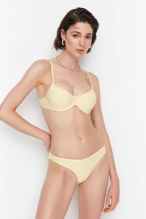 Trendyol Yellow Bikini Top