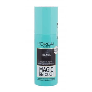 L´Oréal Paris Magic Retouch Instant Root Concealer Spray 75 ml farba na vlasy pre ženy Black na všetky typy vlasov