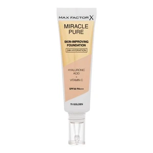 Max Factor Miracle Pure Skin-Improving Foundation SPF30 30 ml make-up pre ženy 75 Golden na veľmi suchú pleť