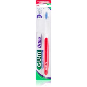 G.U.M Ortho 124 zubná kefka pre nositeľov fixného strojčeka soft 1 ks