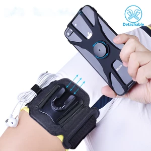 Running Mobile Phone Arm Bag Disassembly Sports Arm Cover Outdoor Riding Mobile Phone Rotating Wristband