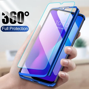 Bakeey 360° Full Body PC Front+Back Cover Protective Case With Screen Protector For Xiaomi Redmi Note 7 / Redmi Note 7 P