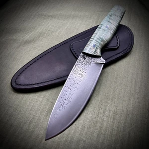 Nůž JUBÖ Bushcraft Unique - Perleťový javor