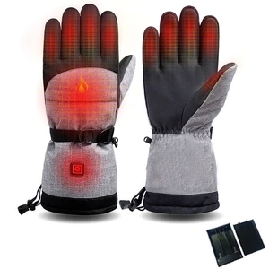 Intelligent Heating Gloves Three Gear Temperature Control Warm Cold Electric Heating Gloves Winter Outdoor Ski Riding Sp