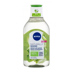 Nivea Naturally Good Organic Aloe Vera 400 ml micelární voda pro ženy na všechny typy pleti