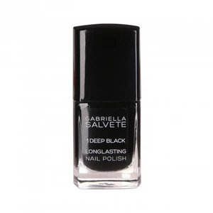 Gabriella Salvete Longlasting Enamel 11 ml lak na nehty pro ženy 01 Deep Black